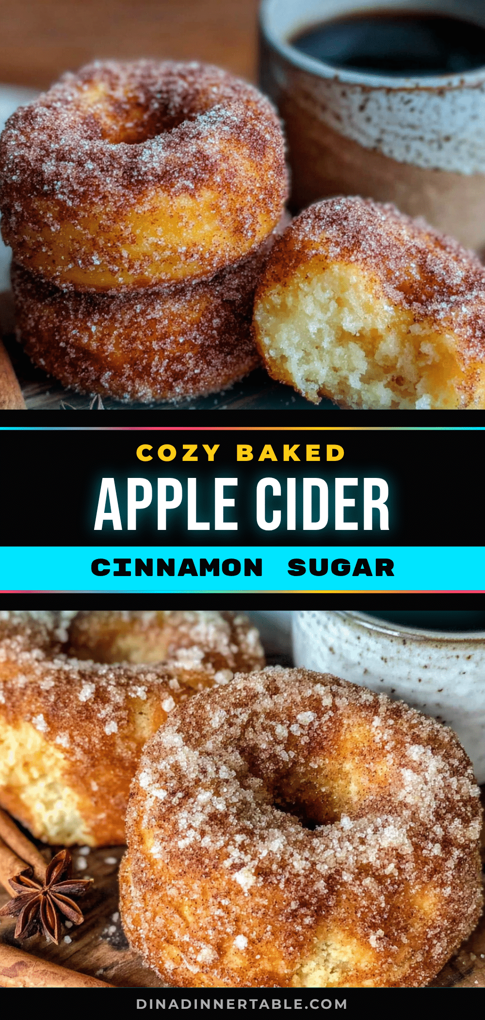 baked apple cider donuts recipe