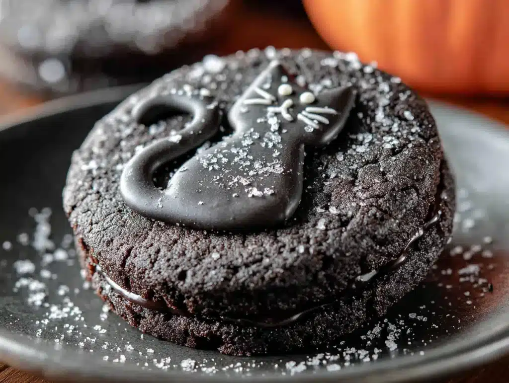 black cat sugar cookies - featured image