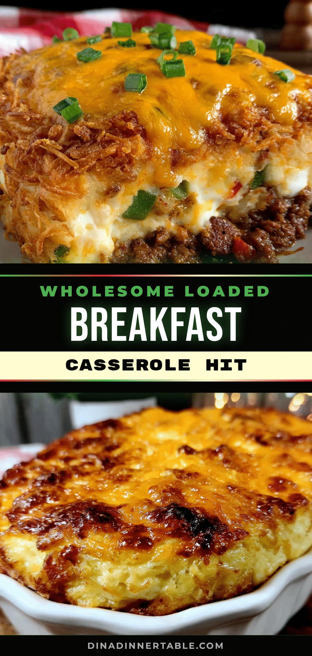 breakfast casserole with sausage and hash browns recipe