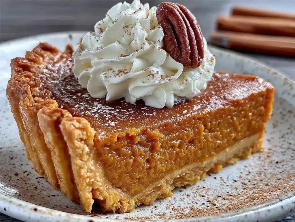 brown butter pumpkin pie - featured image