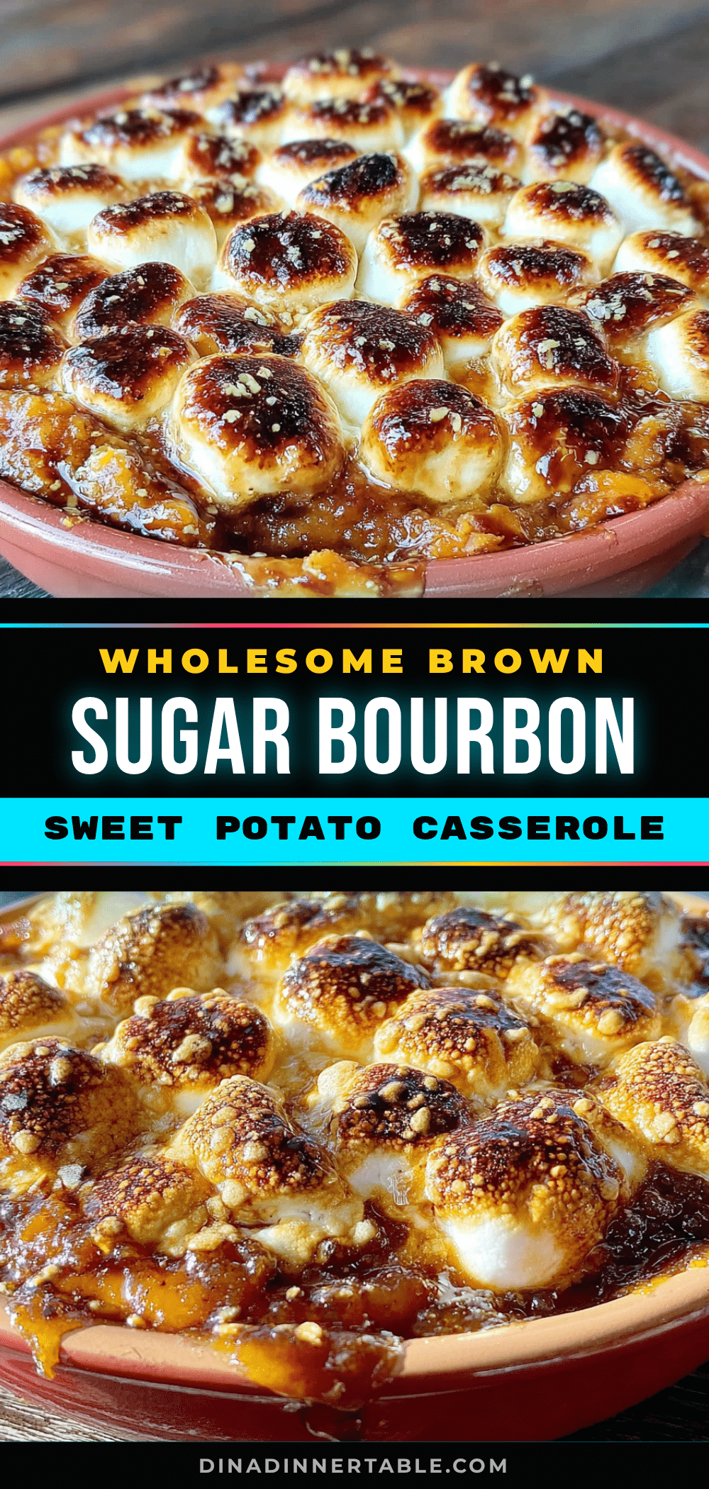 brown sugar bourbon sweet potato casserole recipe
