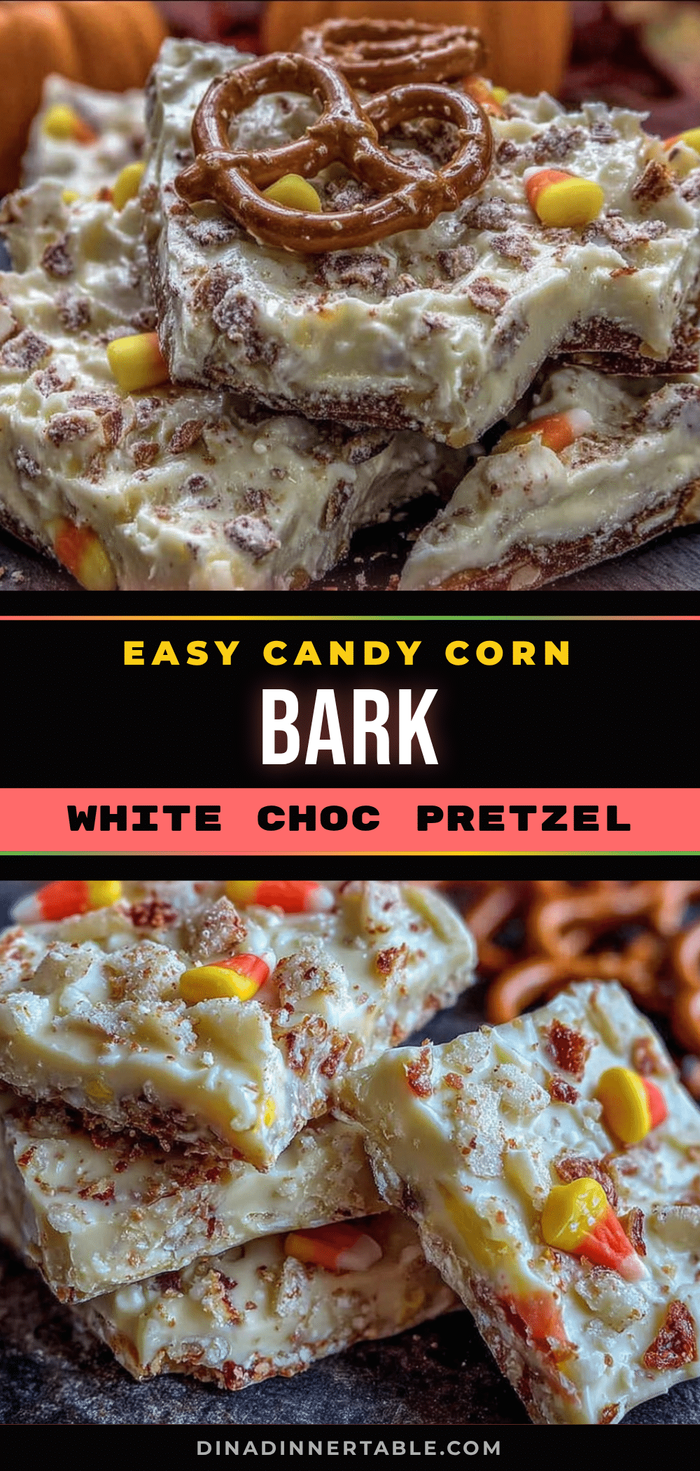 candy corn bark recipe