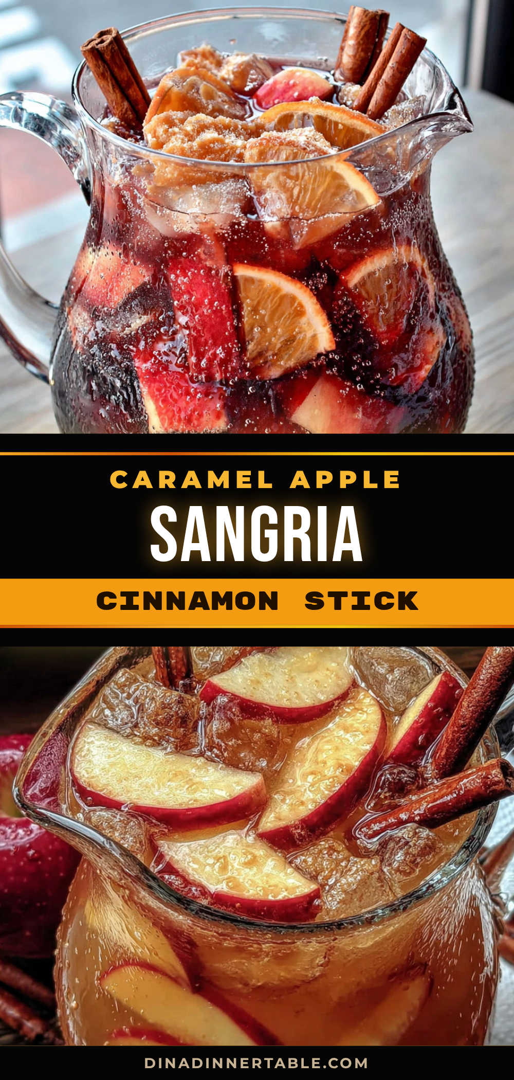 caramel apple sangria recipe