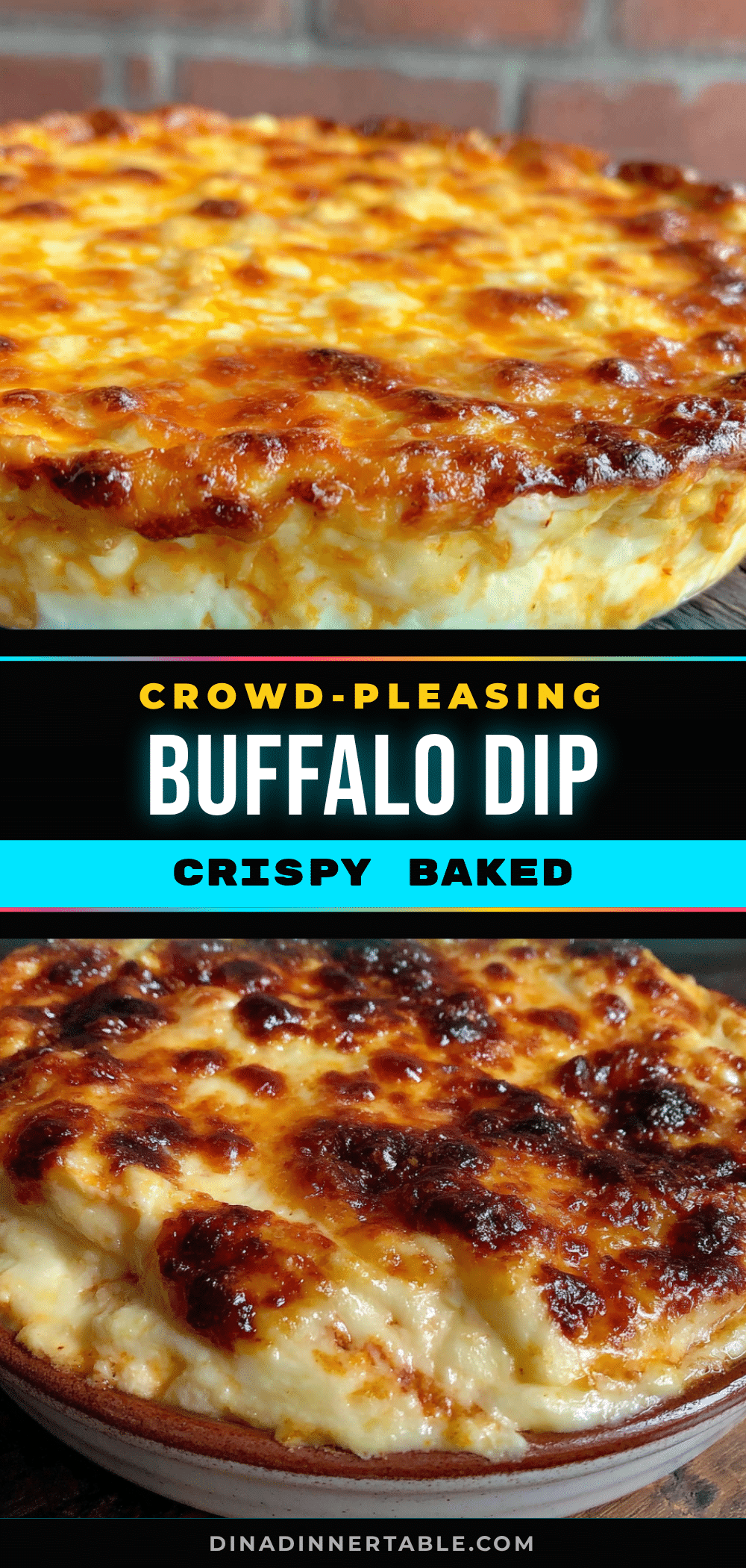 crispy baked buffalo chicken dip recipe