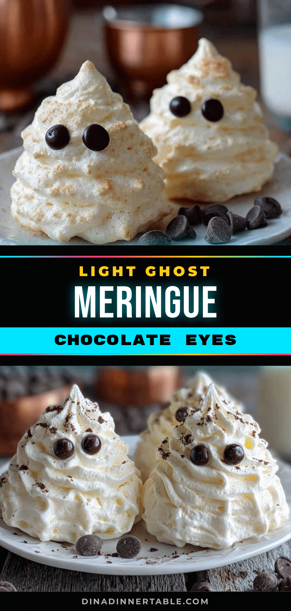 ghost meringue cookies recipe