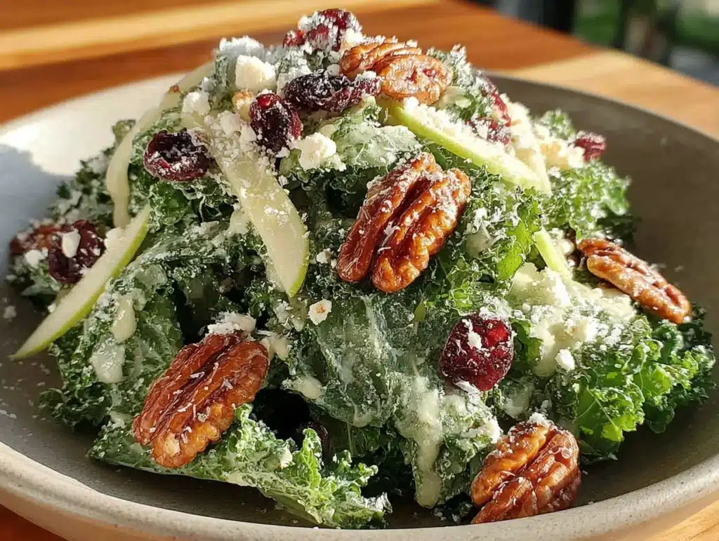 kale apple salad - featured image