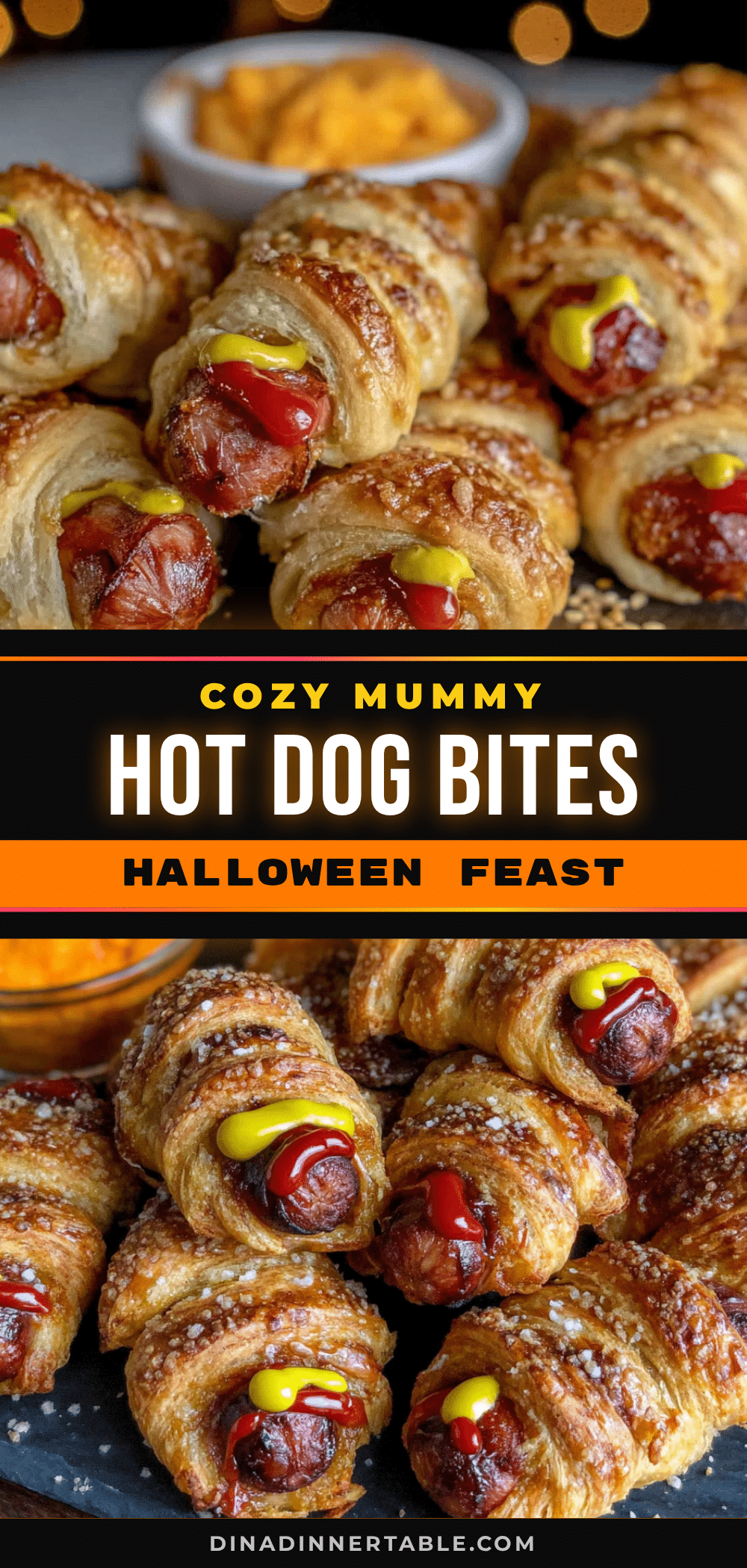 mummy hot dog bites recipe