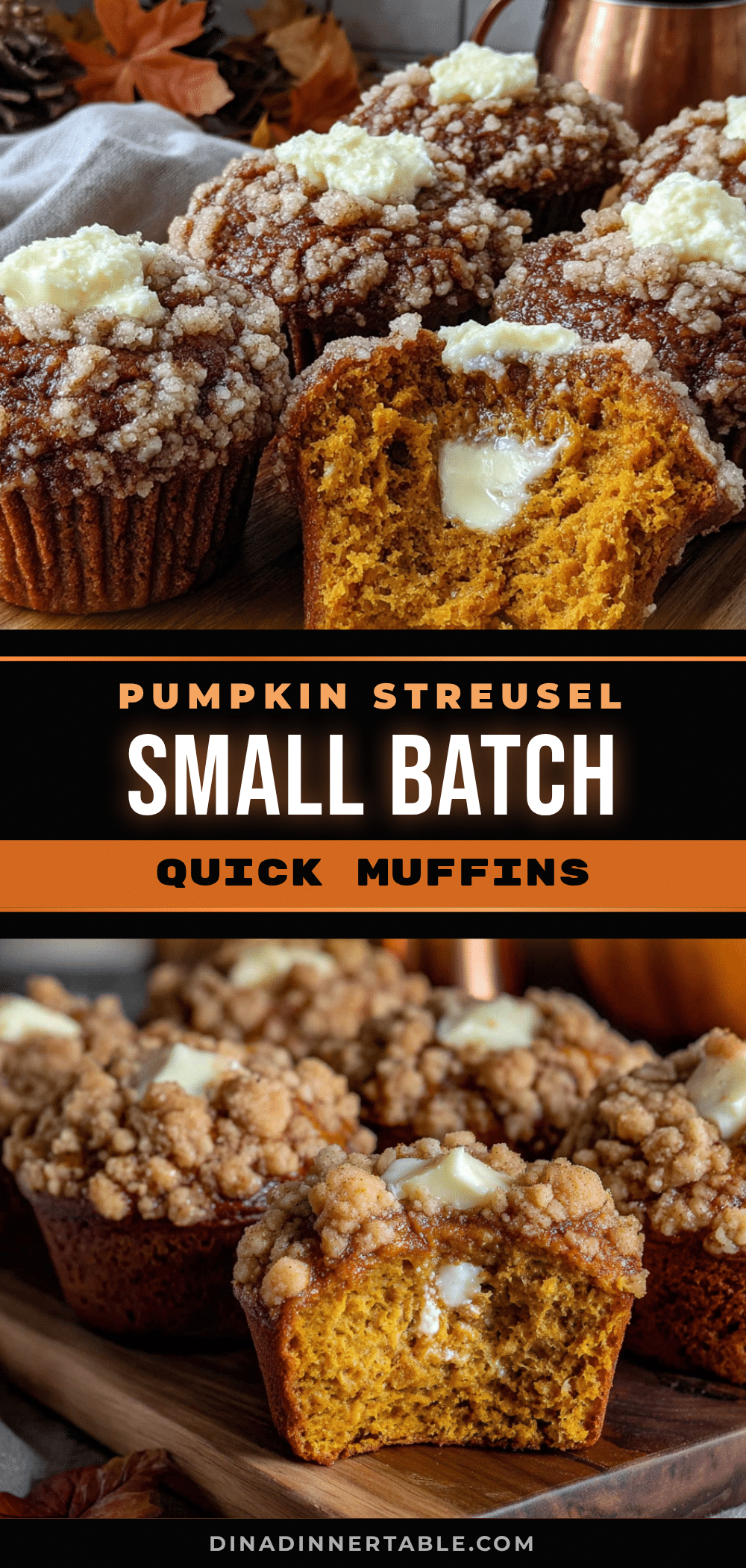 pumpkin streusel muffins recipe