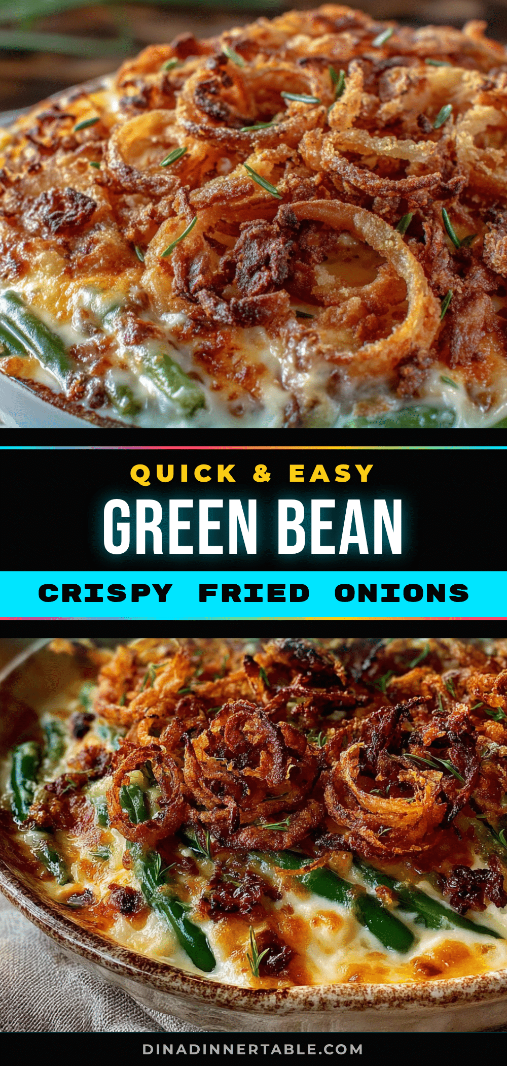 quick green bean casserole recipe