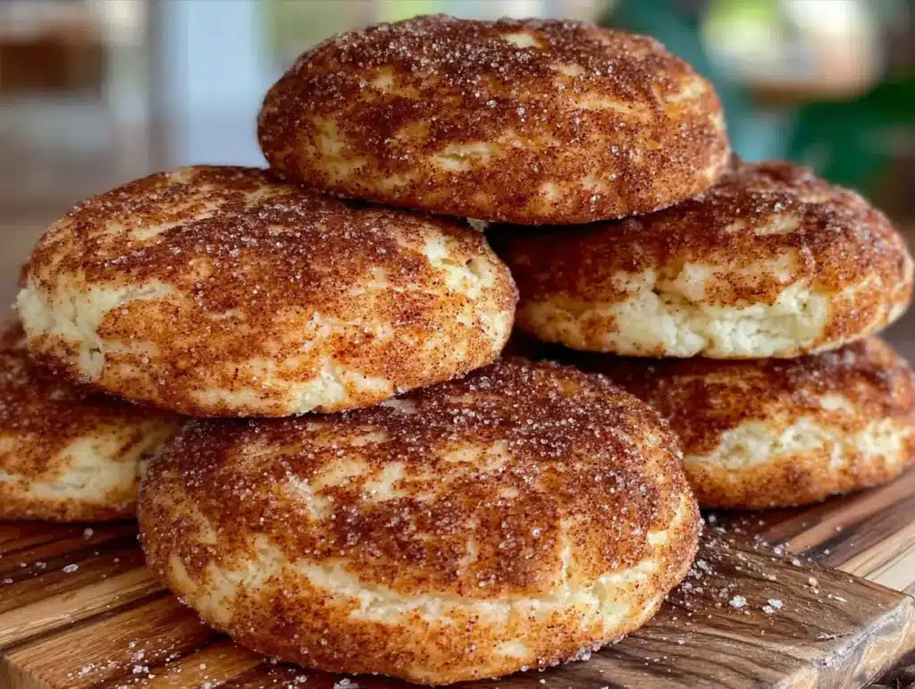 small-batch snickerdoodle cookies - featured image