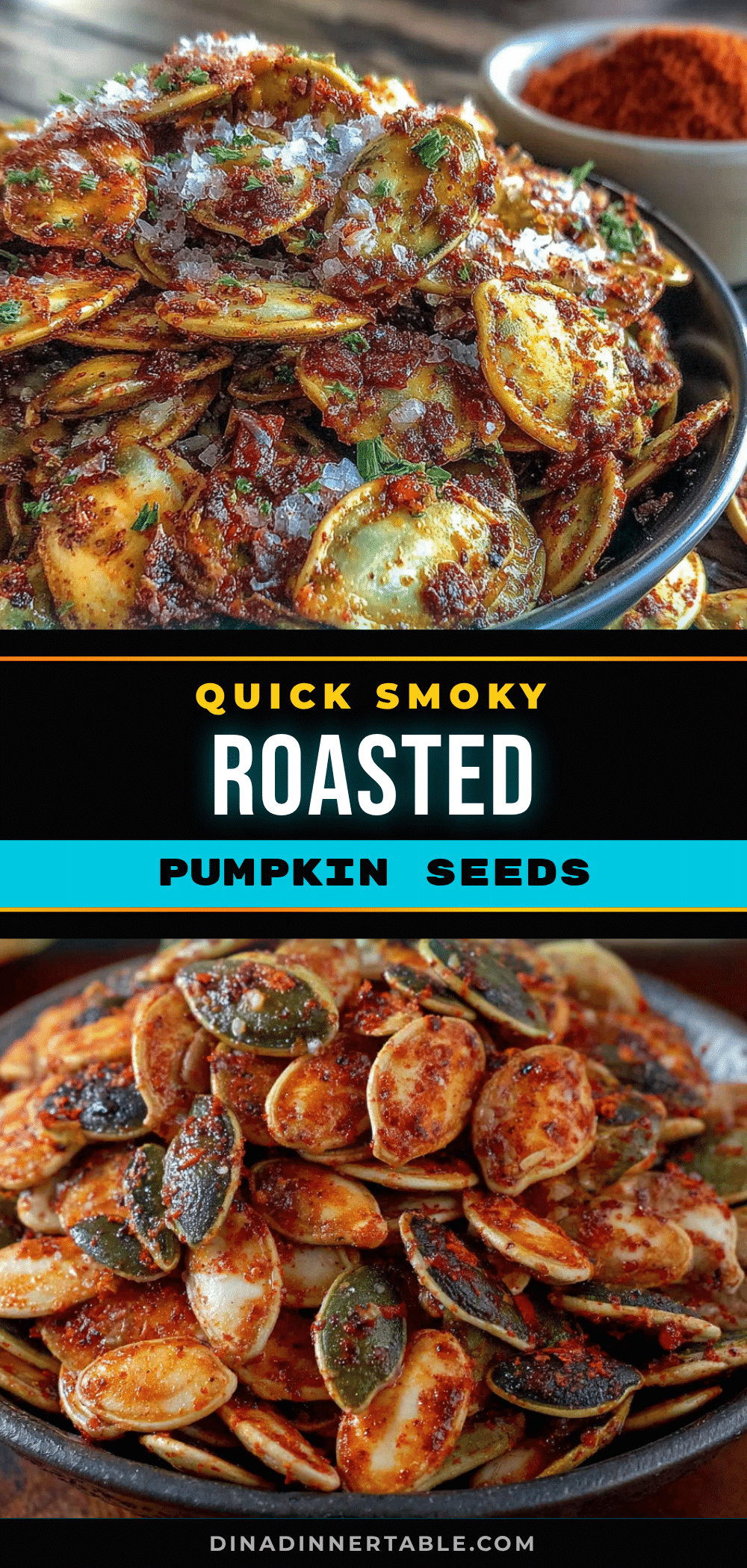 smoky roasted pumpkin seeds recipe