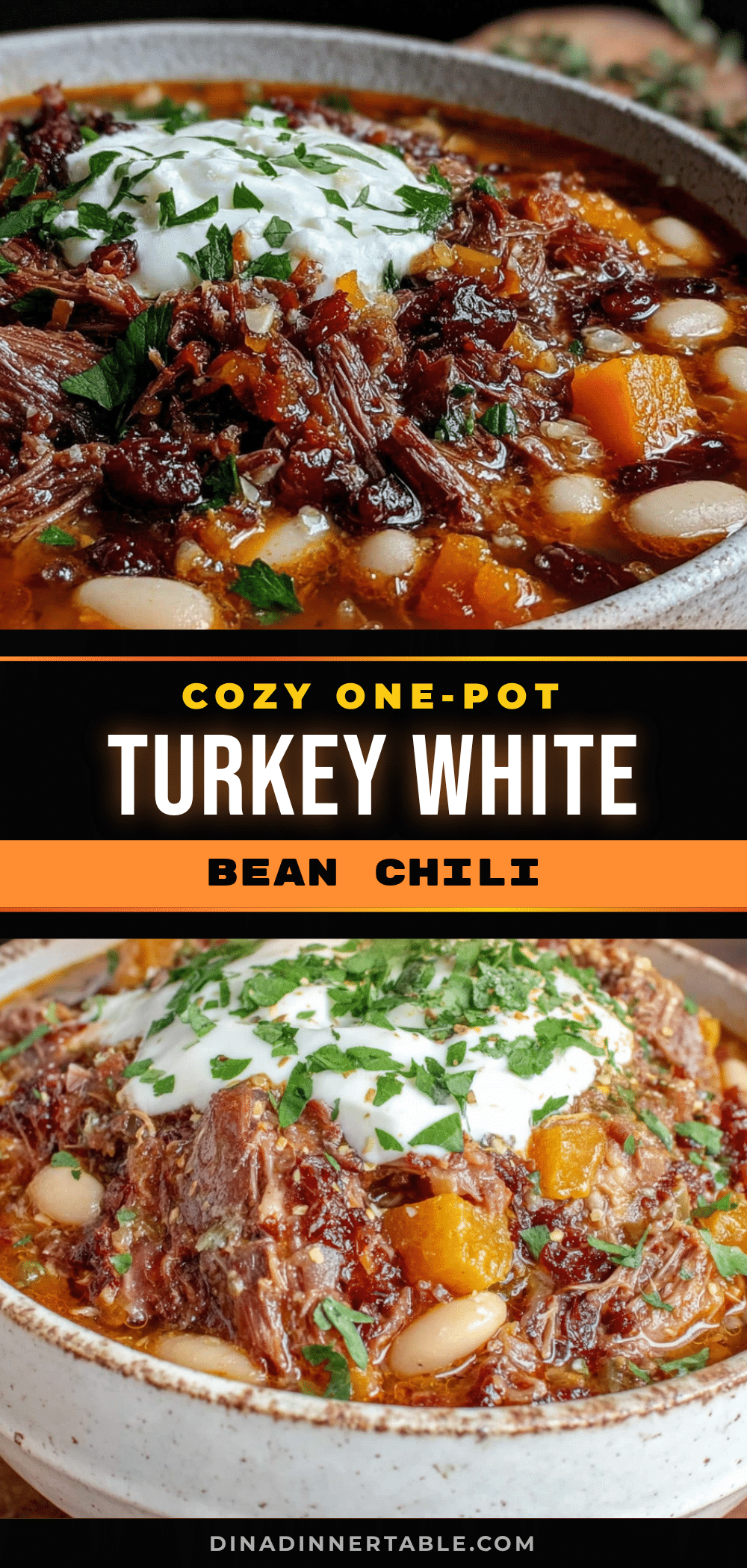 turkey white bean chili recipe