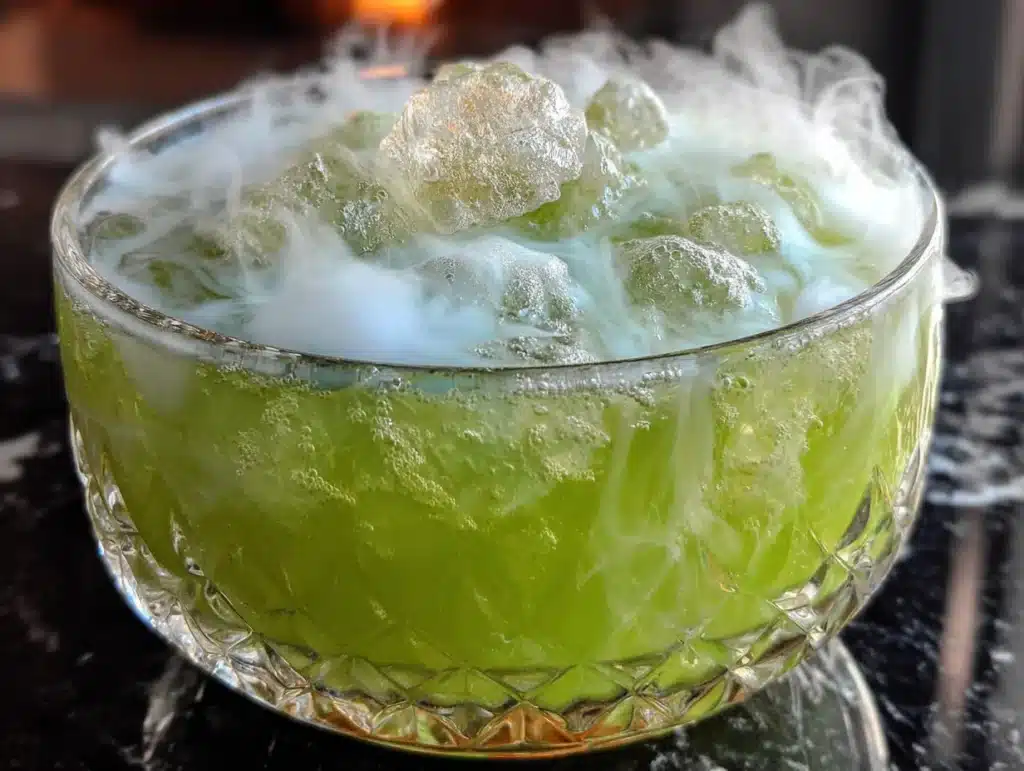 witchs brew green punch - featured image