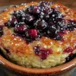 baked blueberry oatmeal - featured image