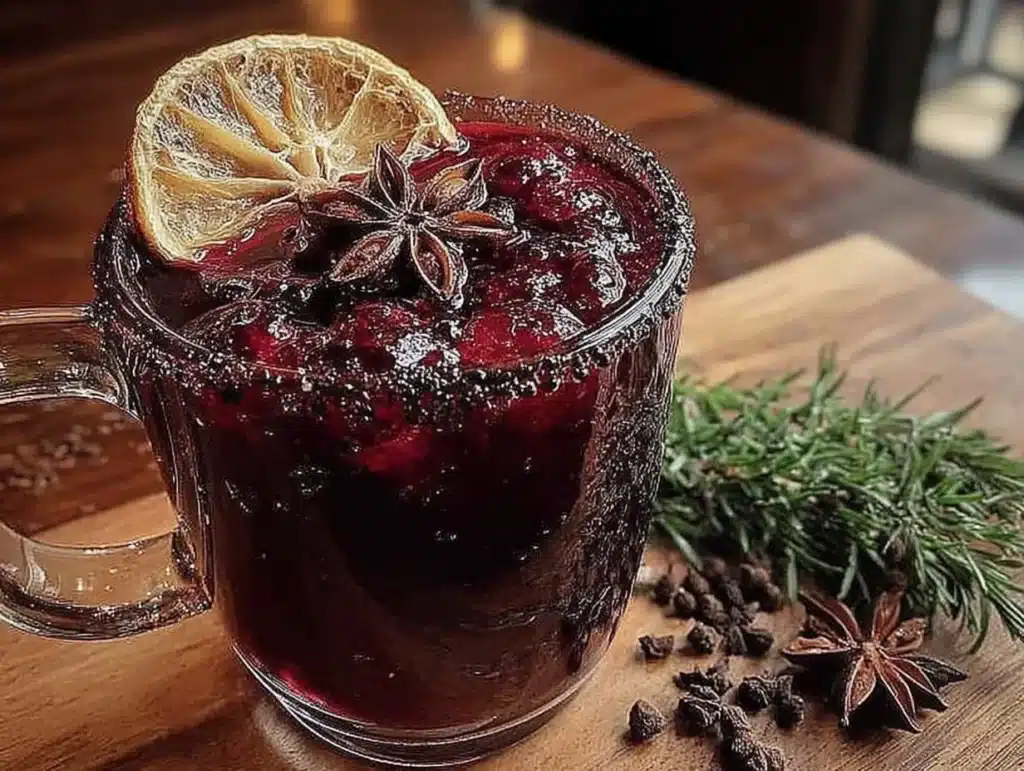 best homemade spiced mulled wine - featured image