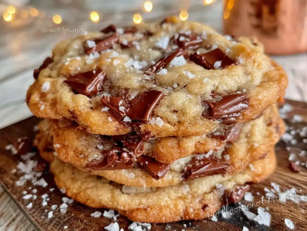 brown butter chocolate chip cookies - featured image