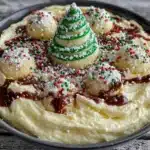 christmas tree cake dip - featured image