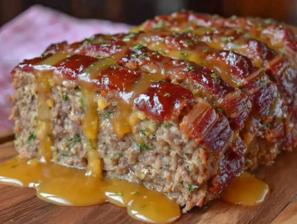 classic meatloaf with brown sugar glaze - featured image