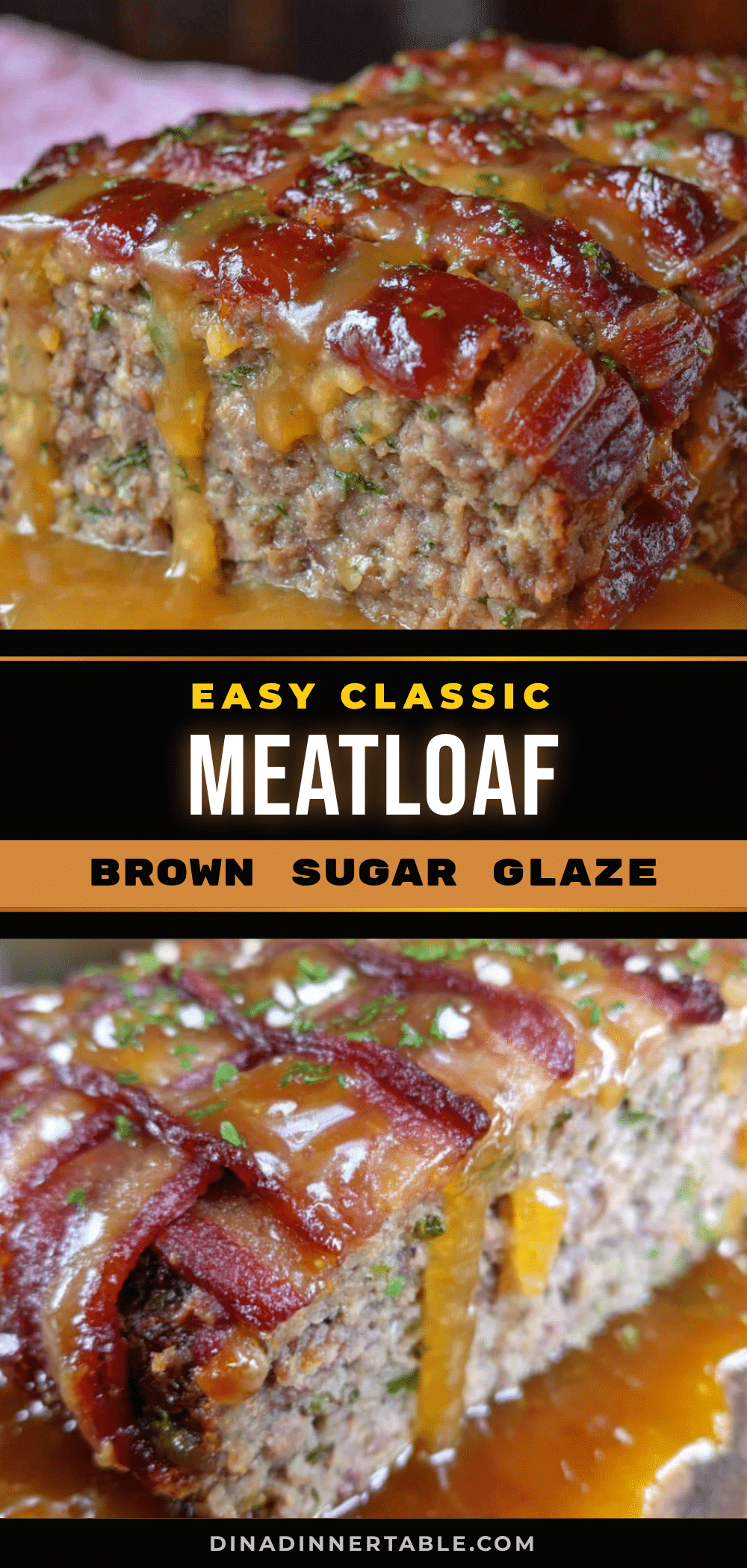 classic meatloaf with brown sugar glaze recipe