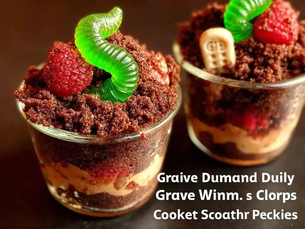 cozy graveyard dirt cups - featured image