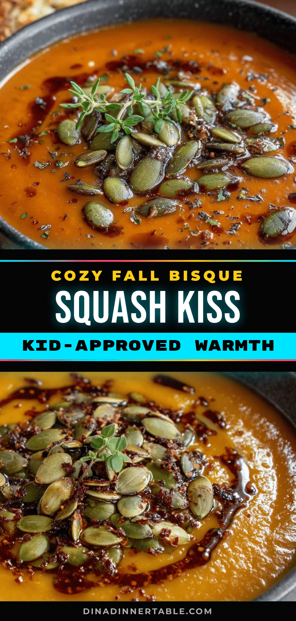 cozy honeynut squash bisque recipe