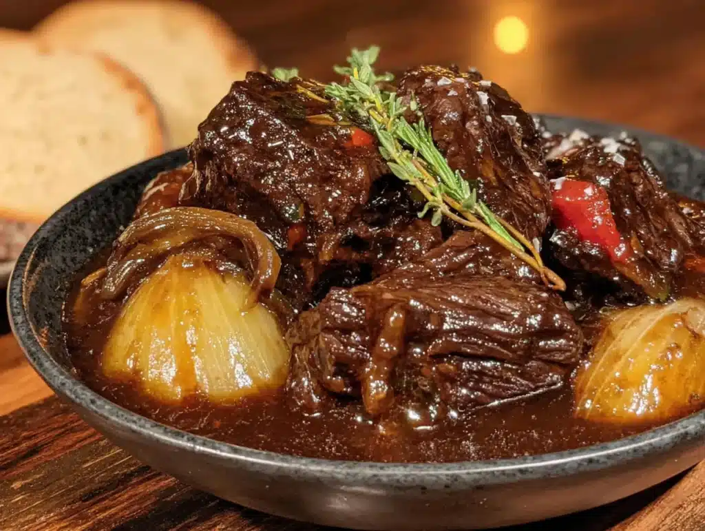 dutch oven beef stew - featured image