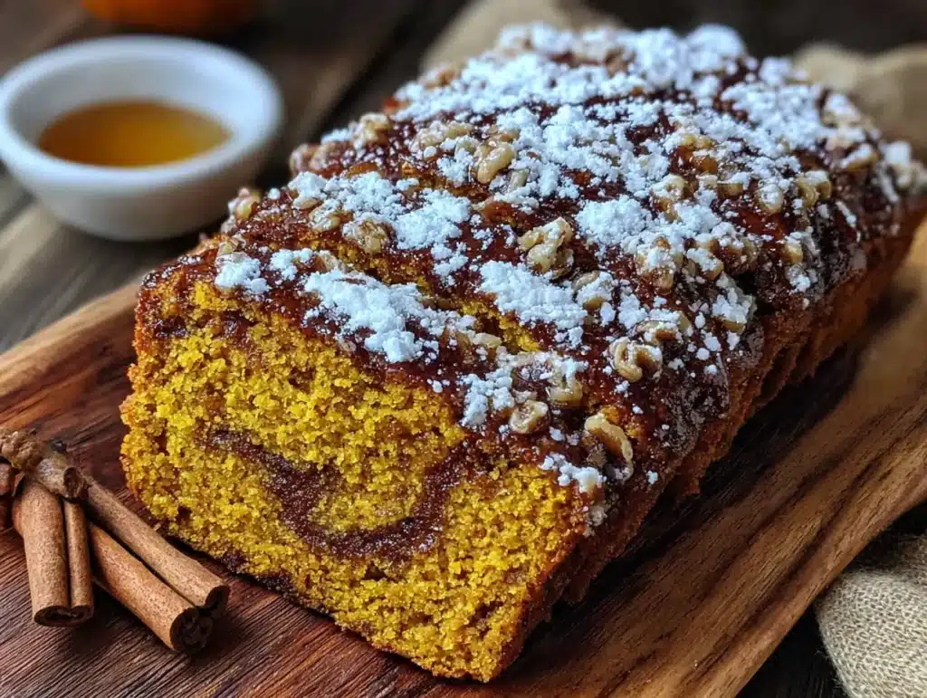 easy persimmon bread - featured image
