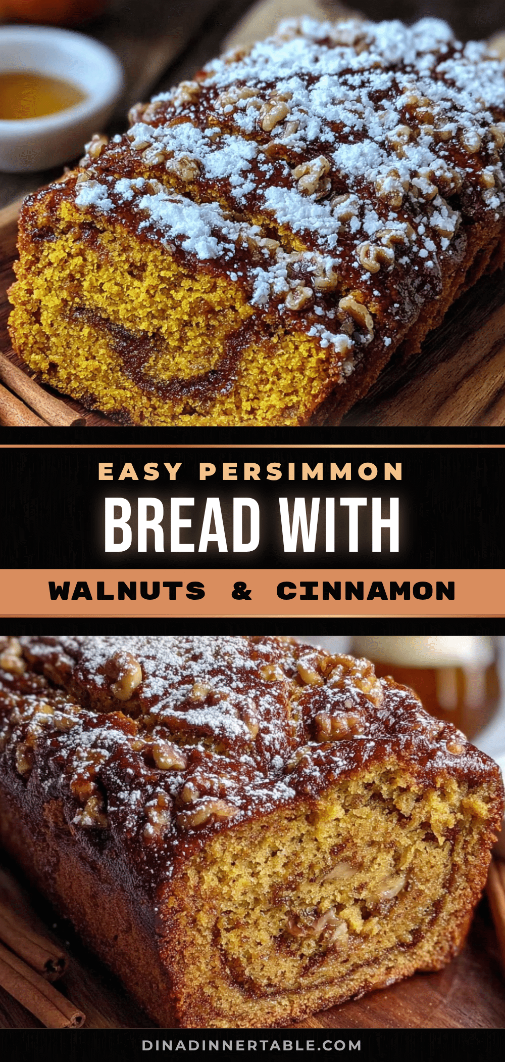 easy persimmon bread recipe