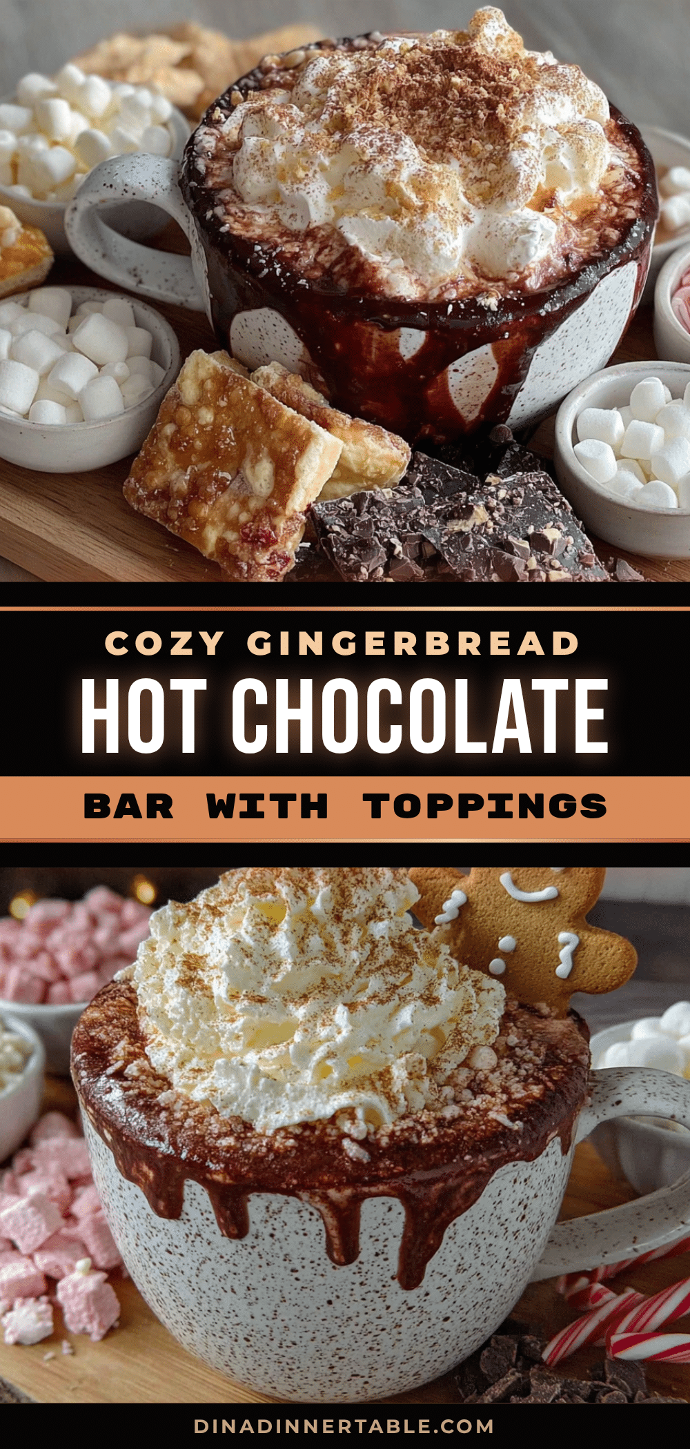 gingerbread hot chocolate bar recipe