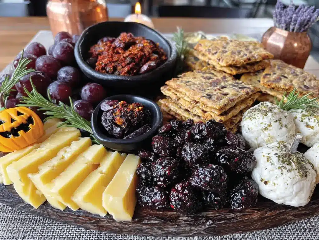 halloween charcuterie board - featured image