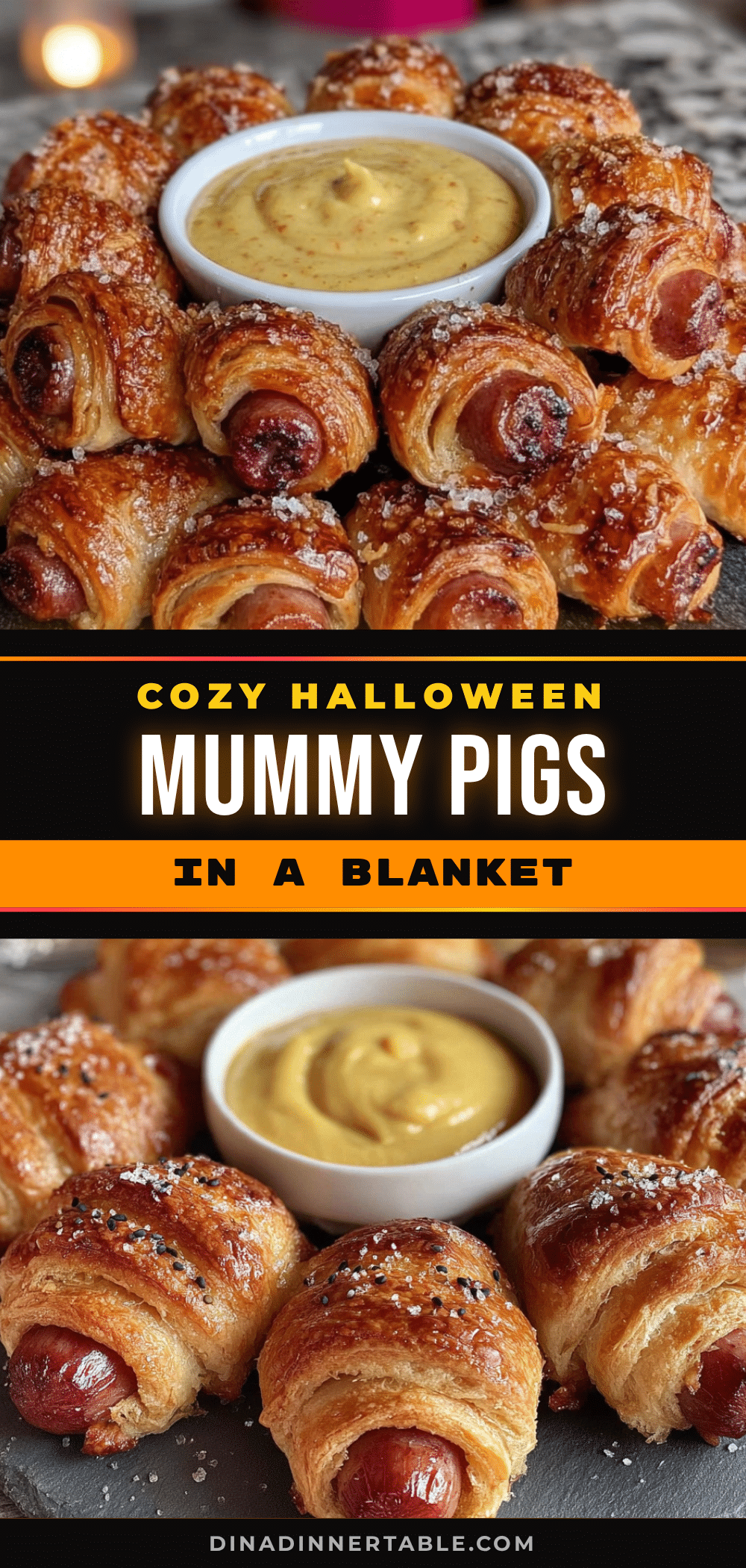 halloween mummy pigs in a blanket recipe