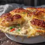 leftover turkey pot pie - featured image
