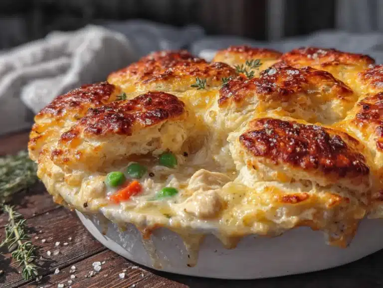 leftover turkey pot pie - featured image