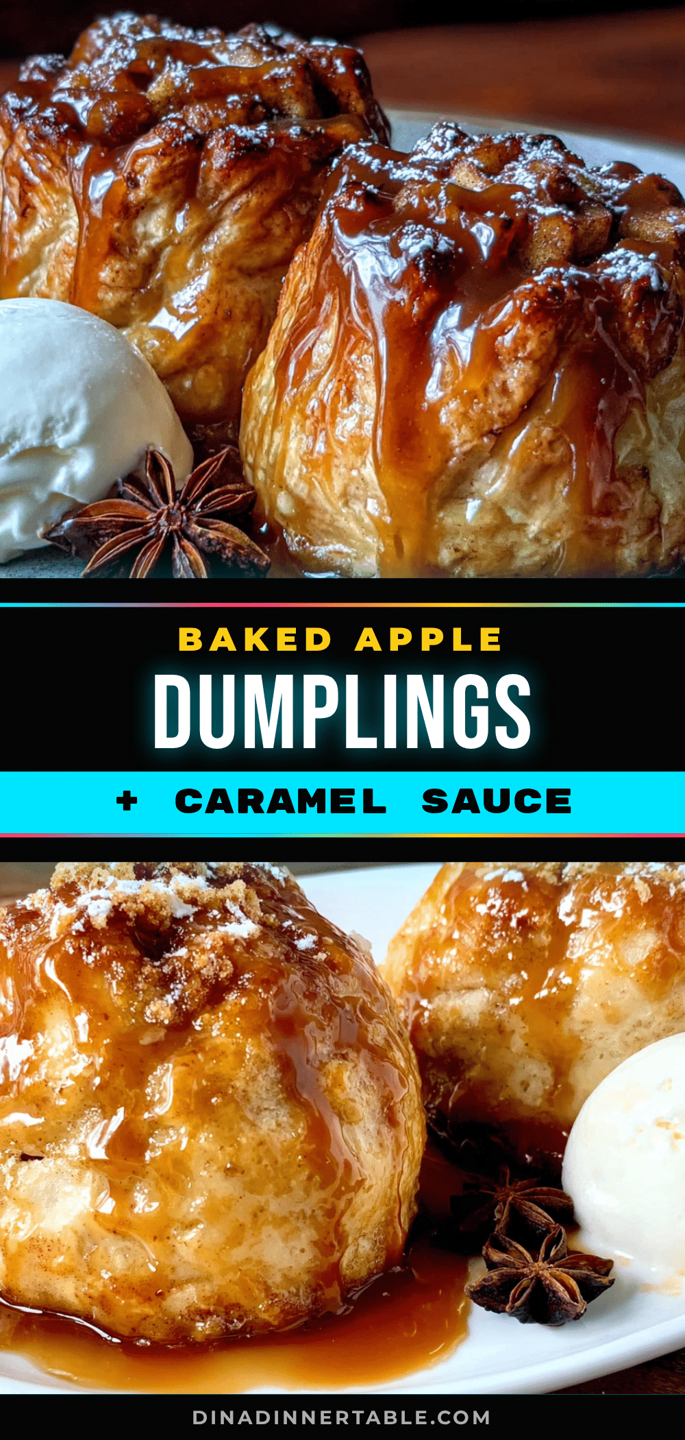 lighter baked apple dumplings recipe