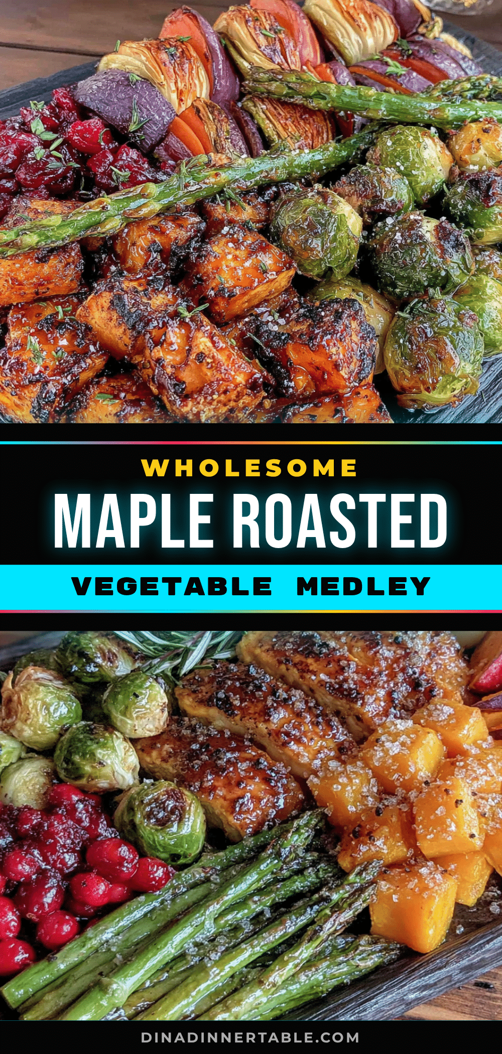 maple roasted vegetable medley recipe