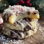 Peppermint Bark Christmas Cookies - featured image