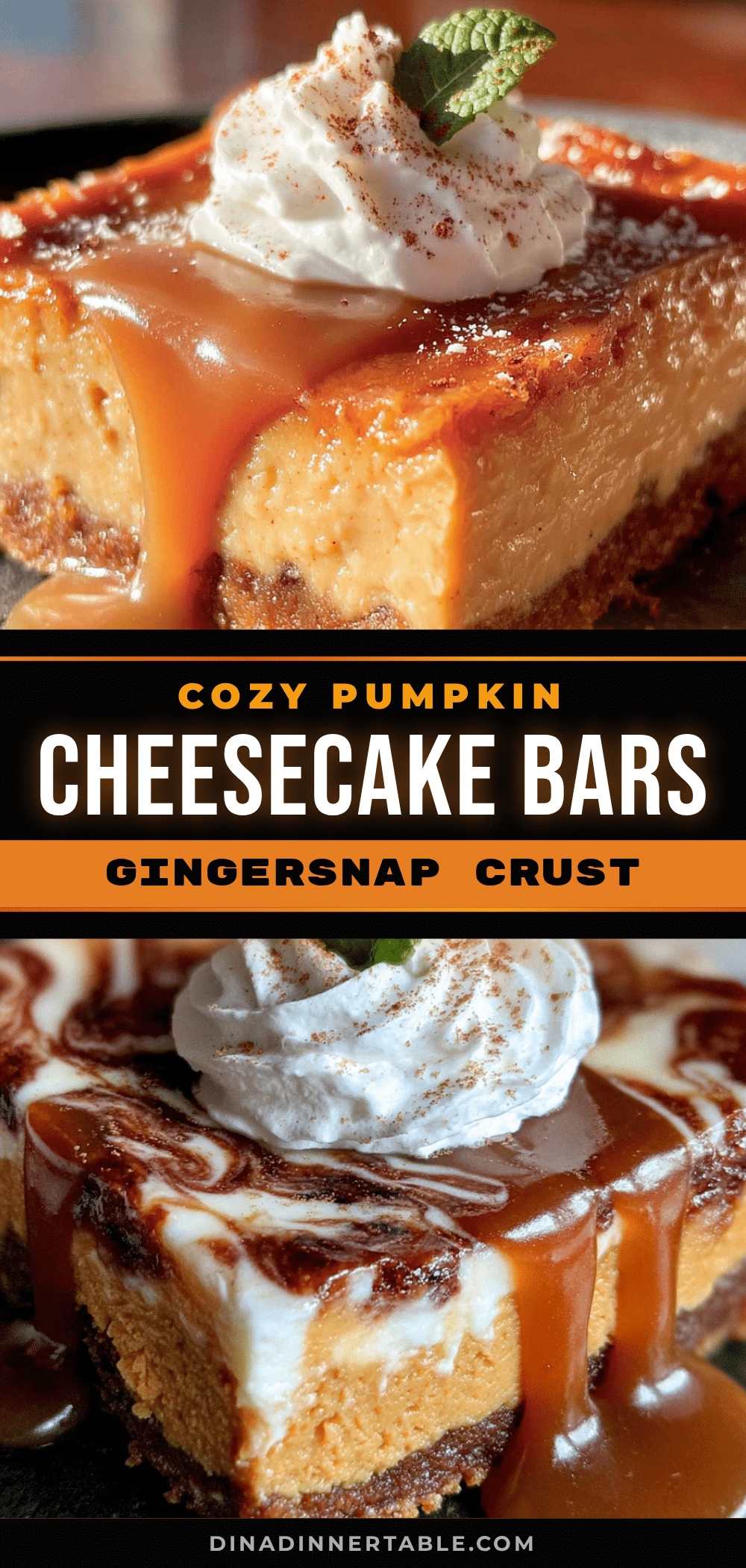 pumpkin cheesecake bars recipe