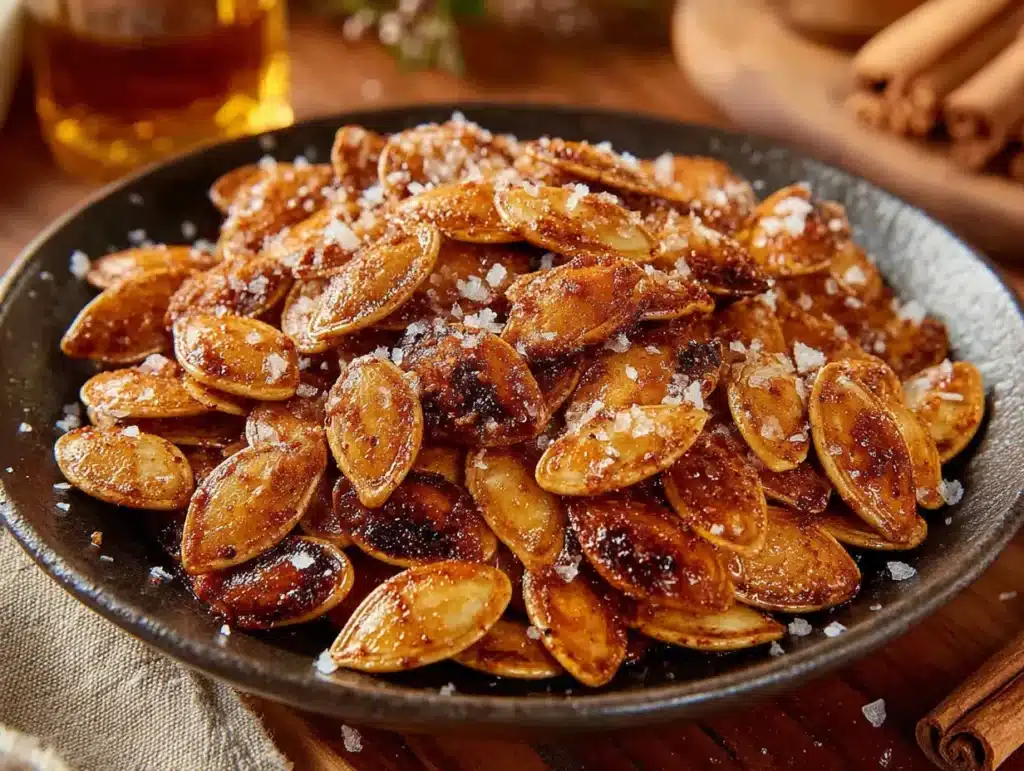 smoky spiced pumpkin seeds - featured image