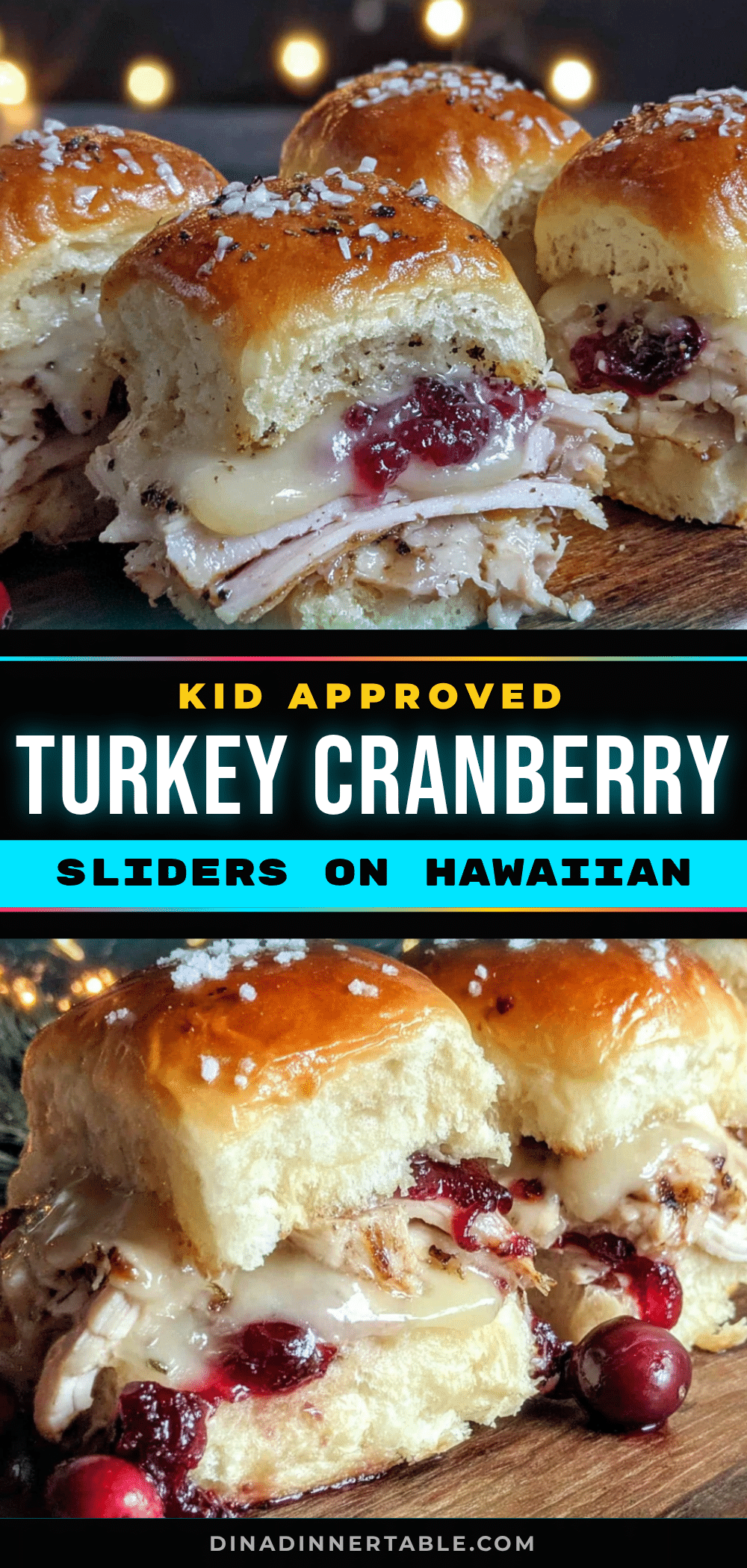 turkey cranberry sliders recipe