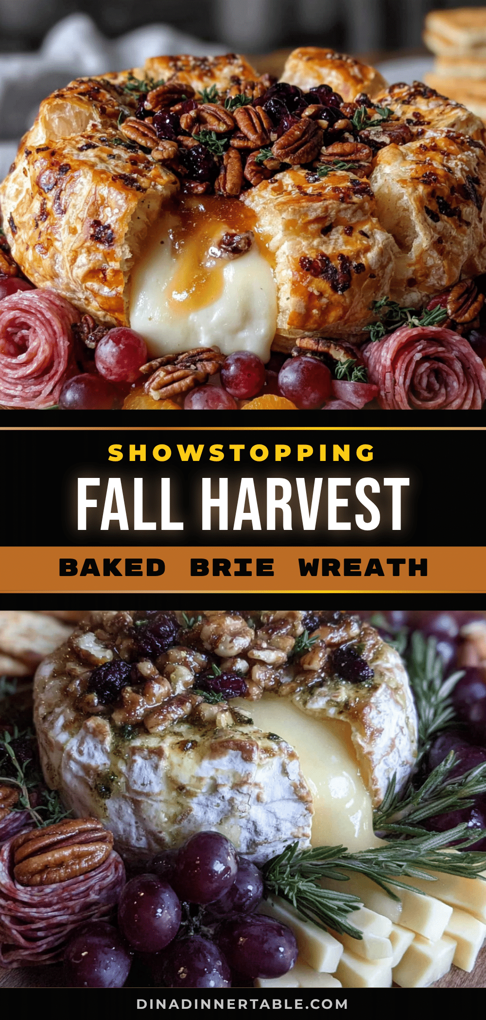 baked brie wreath recipe