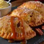 best salted caramel apple hand pies - featured image