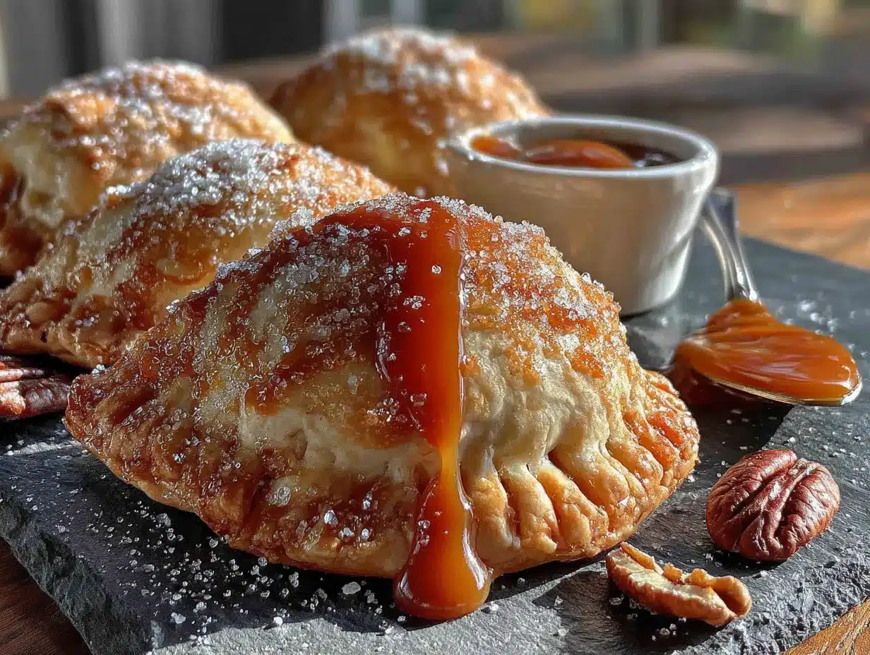 best salted caramel apple hand pies preparation steps