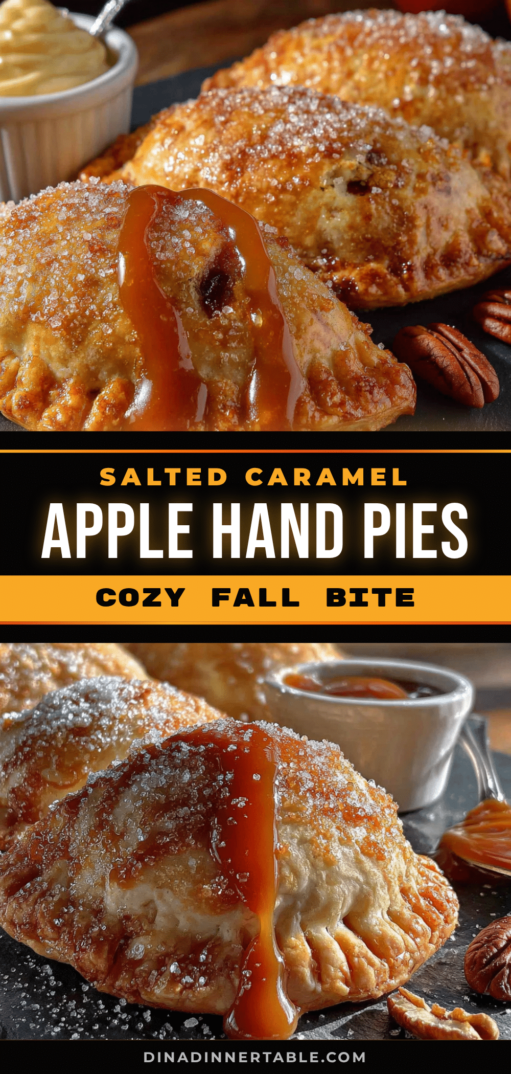 best salted caramel apple hand pies recipe