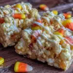 candy corn popcorn bark - featured image
