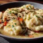 chicken and dumplings from scratch - featured image