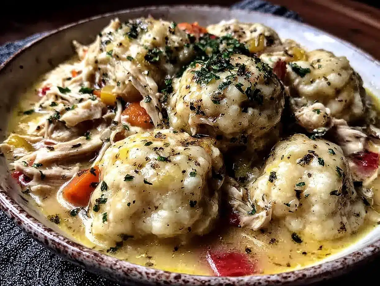 chicken and dumplings from scratch preparation steps