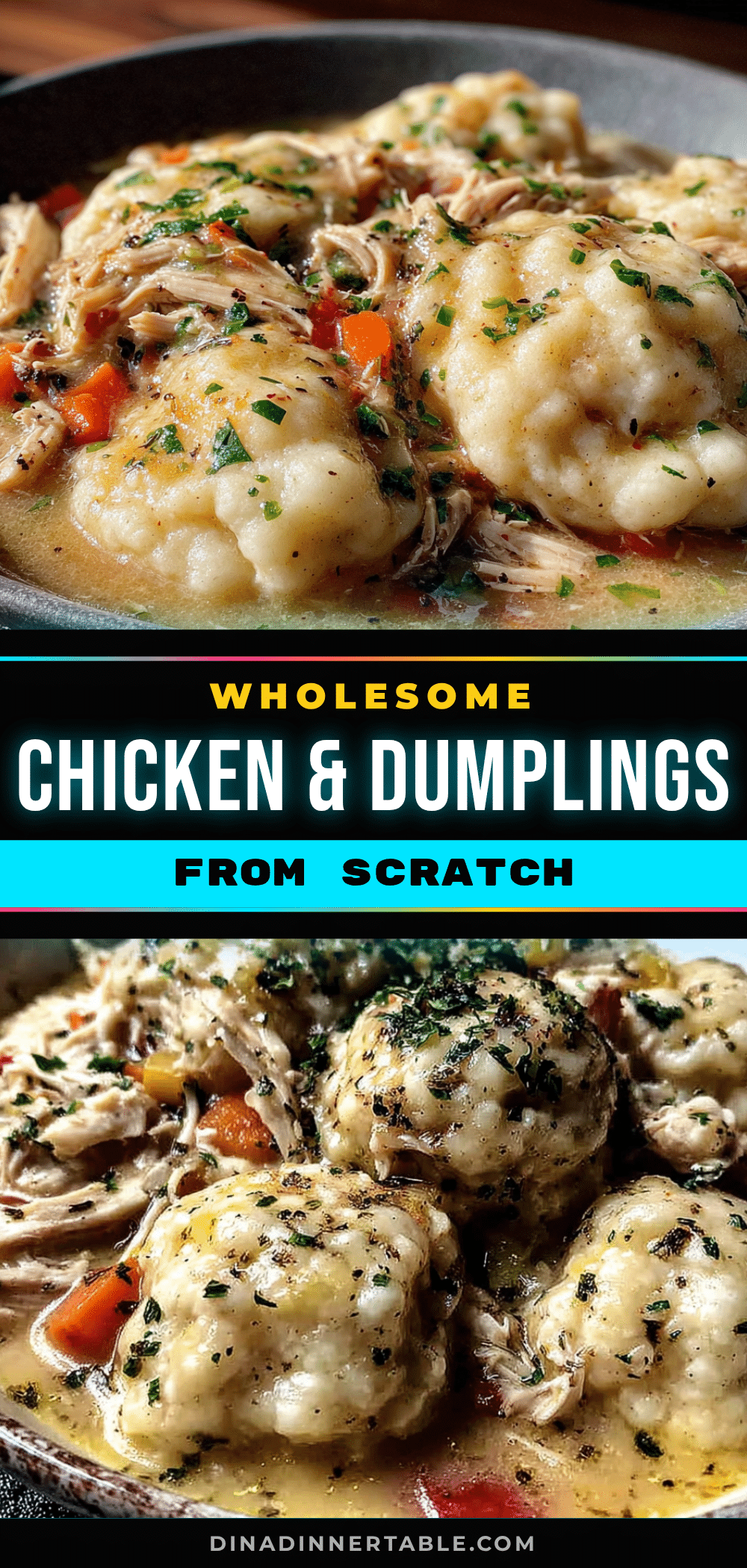 chicken and dumplings from scratch recipe