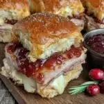 cozy honey baked ham sliders - featured image