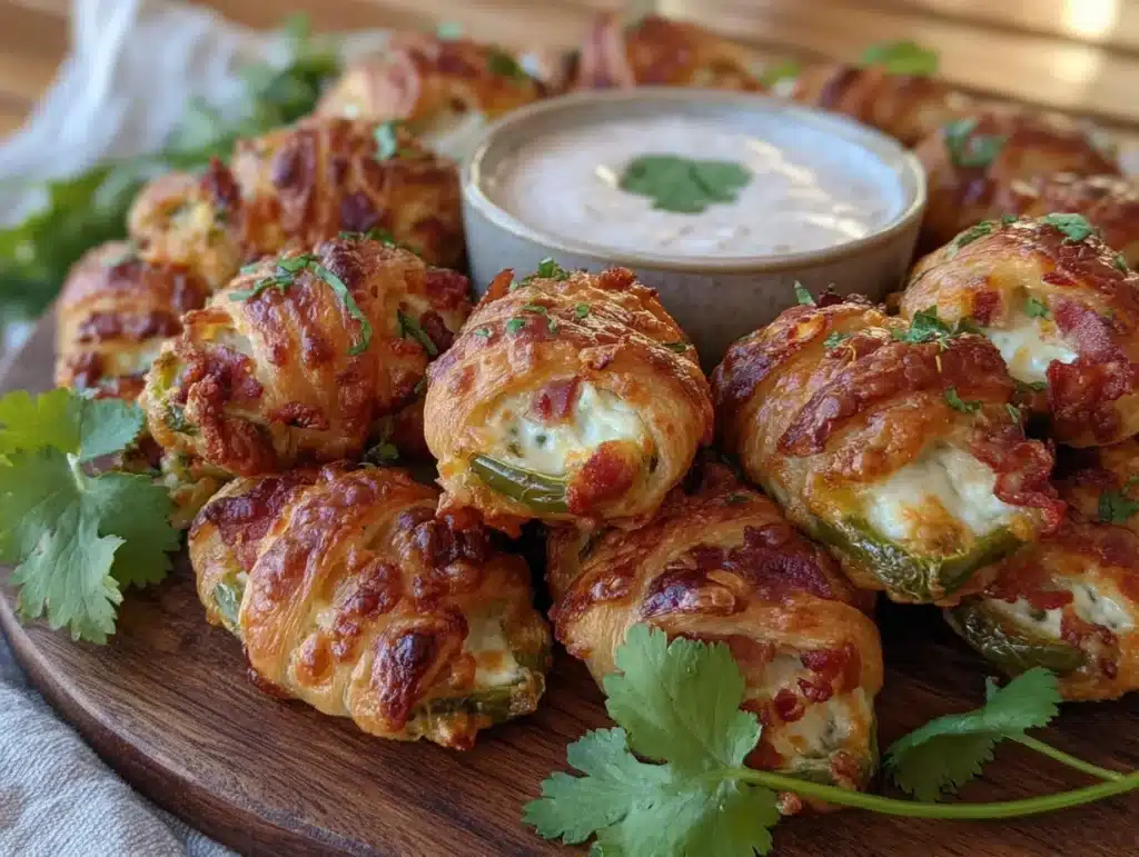 cozy mummy jalapeño popper bites - featured image