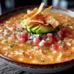 crockpot chicken tortilla soup - featured image
